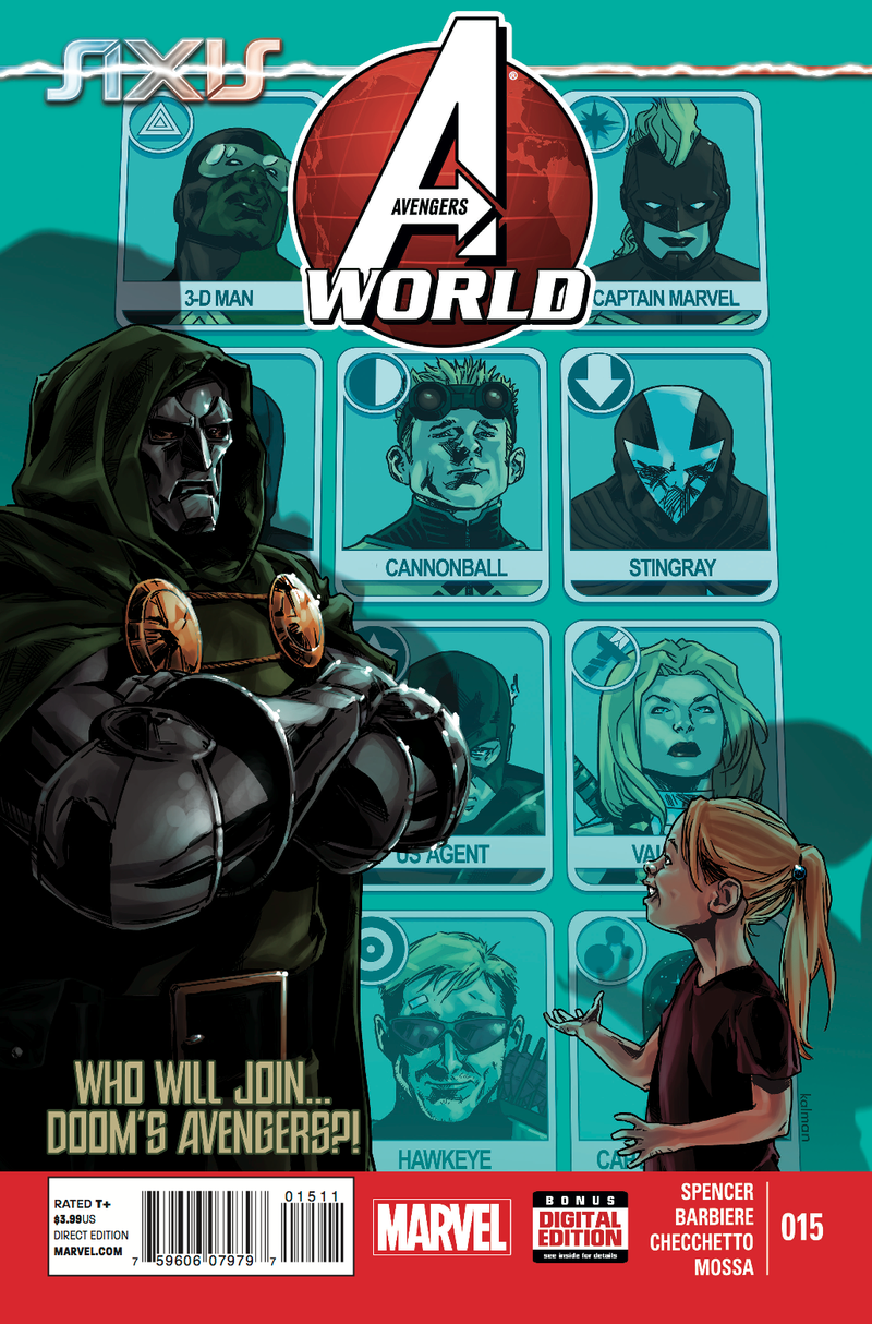 Illustration for article titled Exclusive Marvel preview: Dr. Doom assembles his own team in Avengers World #15